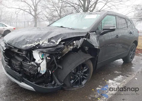 2021 Chevrolet Blazer Awd 2Lt z USA, uszkodzony, nr VIN 3GNKBHRS8MS545939